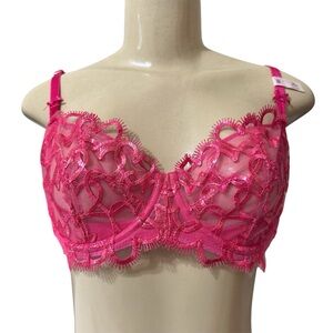 NWT Victoria's Secret Dream Angels‎ Push Up without Padding Lace Bra 36C